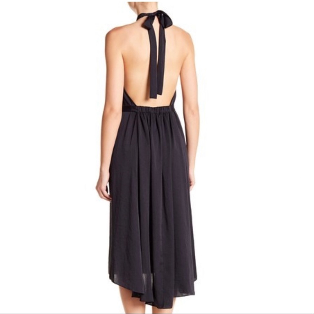 ⭕️Sold⭕️Theory Danen Halter Neck Dress Size 6 - Picture 2 of 4